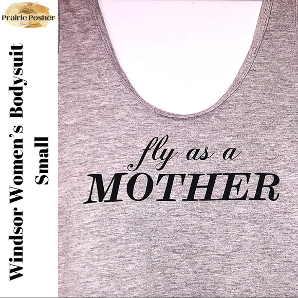 Windsor Bodysuit, Womens Small, Grey, NWOT, PrairieposherCA - Picture 3 of 4